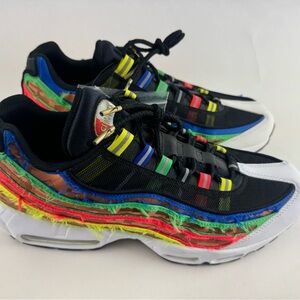 New Nike Air Max 95 hidden messege Olympic neon rare sz 11